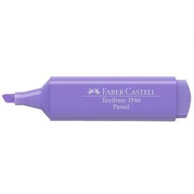 Rotulador faber fluorescente 1546 color pastel lila