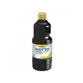 Tempera liquida giotto escolar lavable 1000 ml negra