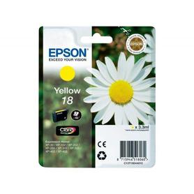 Ink-jet epson t18 amarillo expression home xp-102 xp-205 xp-305 xp-405 capaciidad 180 pag