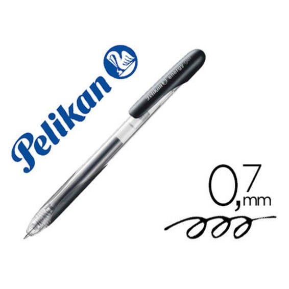 Boligrafo pelikan tinta gel energy negro