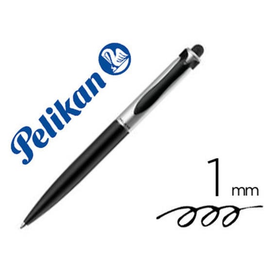 Boligrafo pelikan k15 stola 2 touchpen negro / gris en tubo