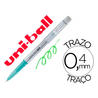 Boligrafo uni-ball roller tsi uf-220 borrable 0,7 mm tinta gel verde