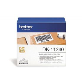 Etiqueta brother dk11240 para impresoras de etiquetas ql-multiproposito- 102x51mm 600 etiquetas-