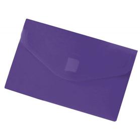 Carpeta liderpapel dossier broche polipropileno din a8 violeta con cierre de velcro