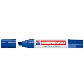 Rotulador edding marcador permanente 800 azul -punta biselada 12 mm