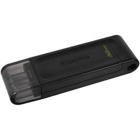 Memoria kingston data traveler 70 usb 3.2 + tipo c 32 gb color negro