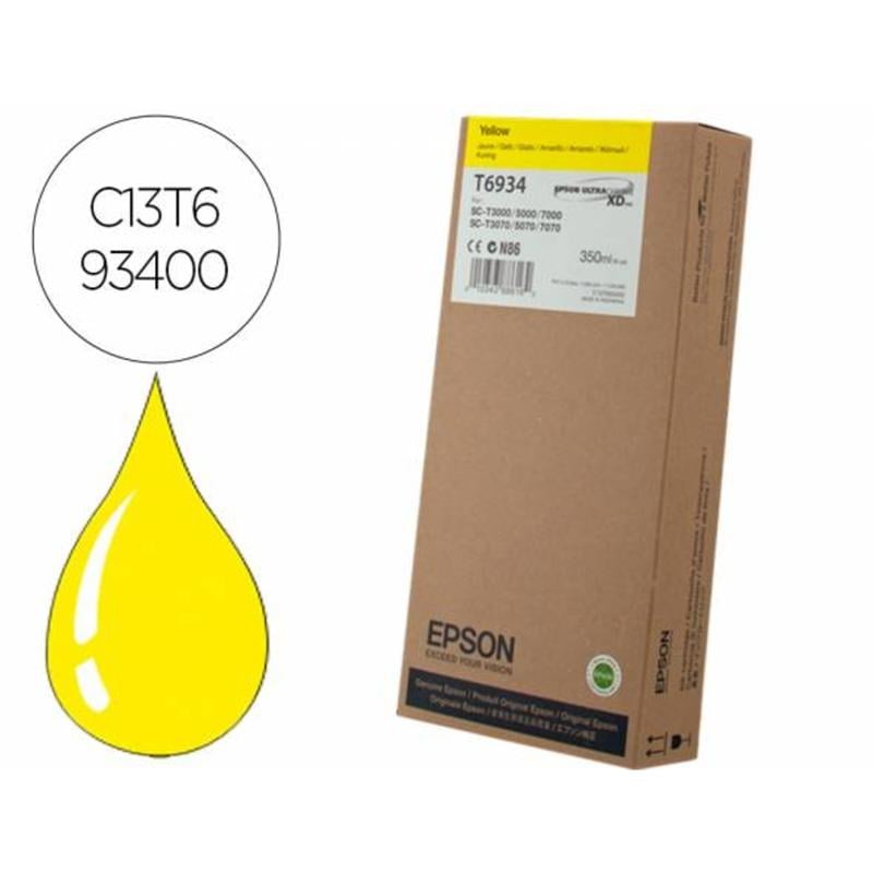 Ink-jet epson gf serie sc-t amarillo 350 ml