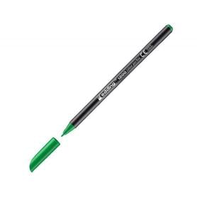 Rotulador edding punta fibra 1200 verde n.4 punta redonda 0.5 mm blister de 2 unidades