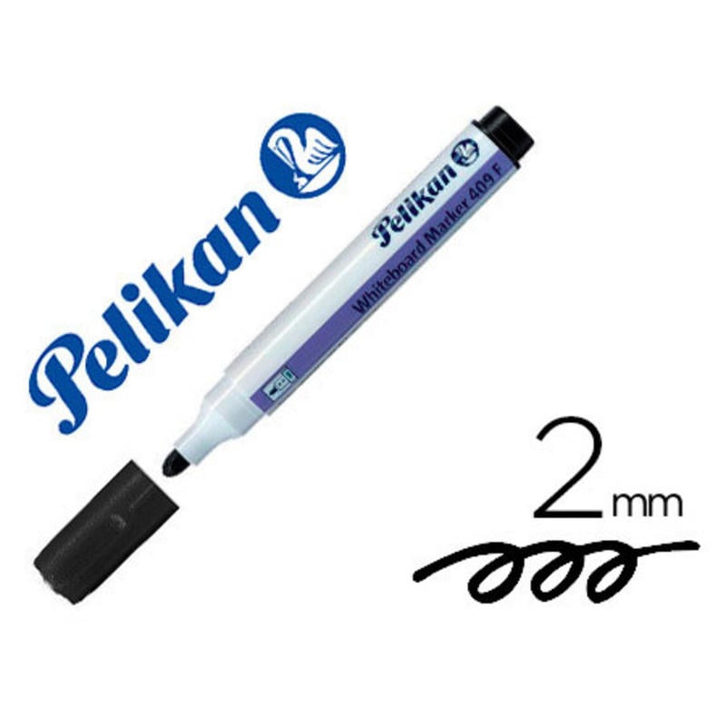 Rotulador pelikan pizarra blanca whiteboard marker 409 negro