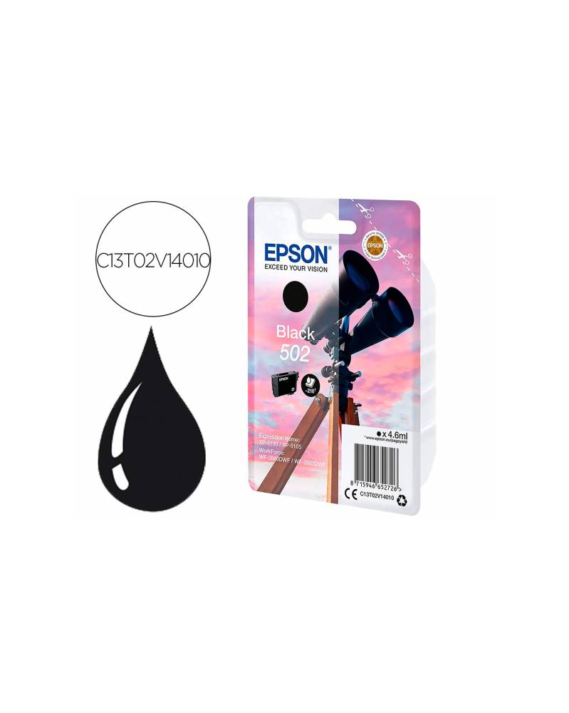 Ink-jet epson singlepack negro 502 ink