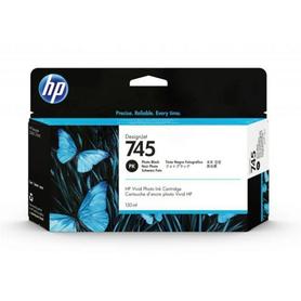 Ink-jet hp designjet 745 negro foto 130 ml/ádnjz5600/1000 paginas