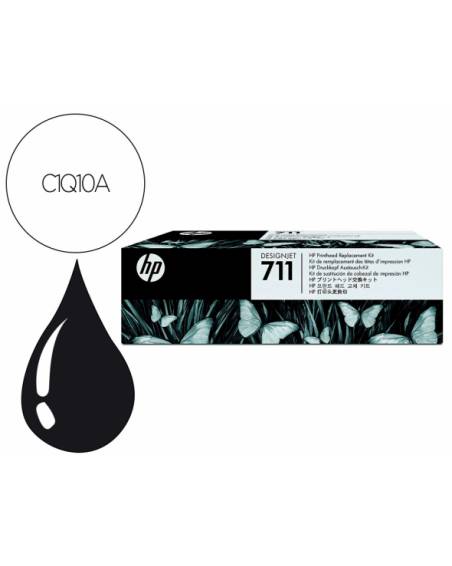 Ink-jet hp 711 pack 4 colores negro / amarillo / cian / magenta