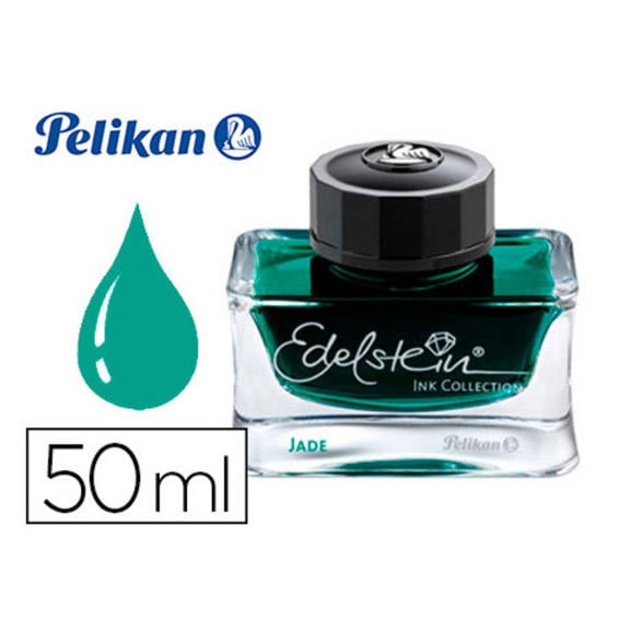 Tinta estilografica pelikan edelstein jade frasco 50 ml