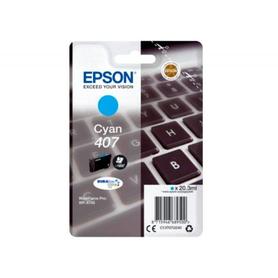 Ink-jet epson 407l clavier wf-4745 series cian 1900 paginas