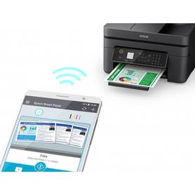 Equipo multifuncion epson workforce wf-2840dwf tinta 10 ppm lcd 3,7 cm escaner copiadora impresora fax.