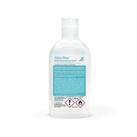Gel hidroalcoholico alco aloe para manos limpia y desinfecta bote dosificador de 100 ml