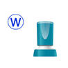 Sello xstamper quix personalizable color azul redondo diametro 20 mm q-34