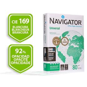 Papel fotocopiadora navigator din a4 80 gramos -paquete de 500 hojas