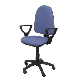 Silla Ayna bali azul claro con brazos