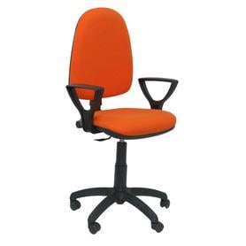 Silla Ayna bali naranja oscuro con brazos