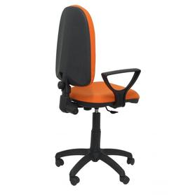 Silla Ayna bali naranja claro con brazos