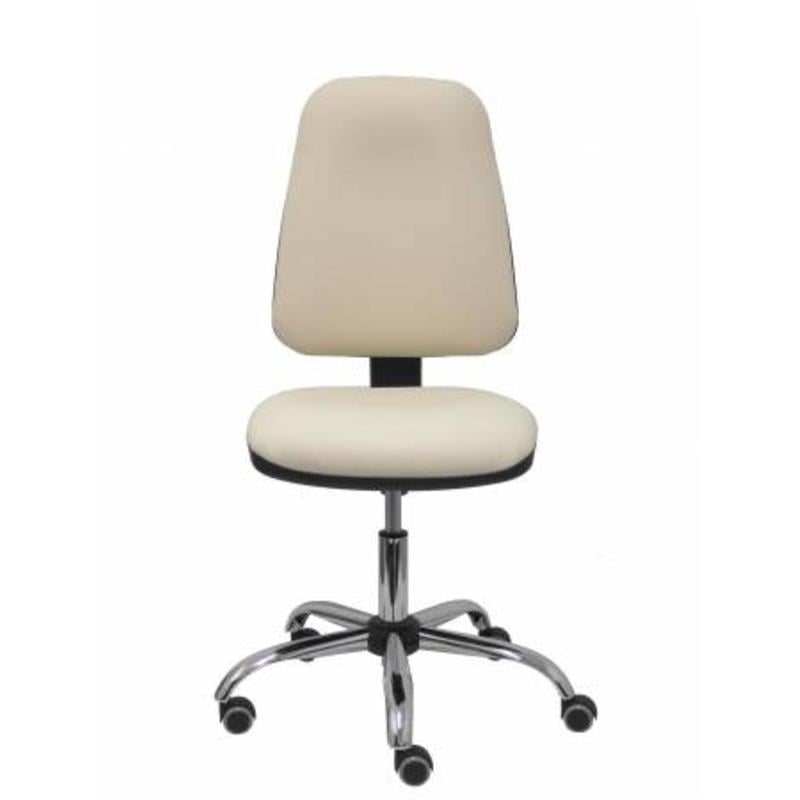 Silla Socovos similpiel crema