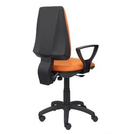 Silla Elche CP bali naranja brazos fijos