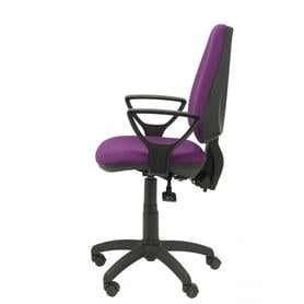 Silla Elche S bali morado brazos fijos