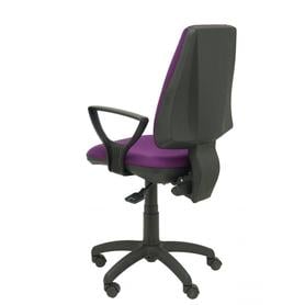 Silla Elche S bali morado brazos fijos