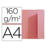 Subcarpeta Exacompta  cartulina 160 gr de gramaje color rosa