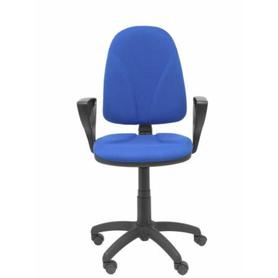 Silla Algarra bali azul brazos fijos