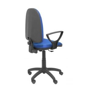 Silla Algarra bali azul brazos fijos