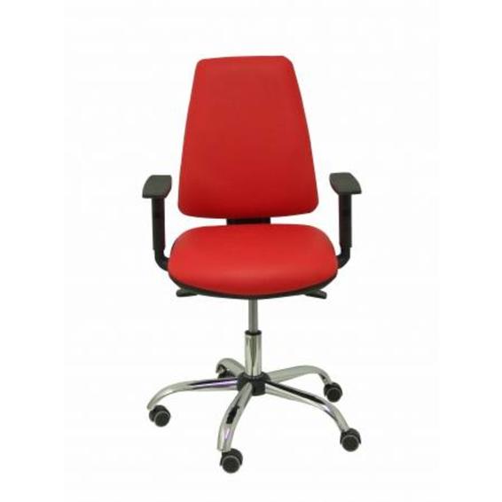 Silla Elche S 24 horas similpiel rojo