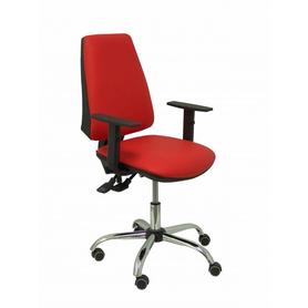 Silla Elche S 24 horas similpiel rojo