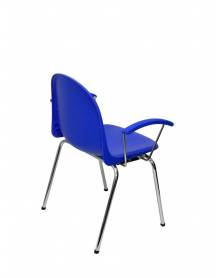 Pack 4 sillas Ves plástico azul