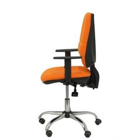 Silla Elche S 24 horas bali naranja con refuerzo lumbar