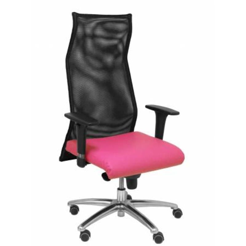 Sillon Sahuco similpiel rosa