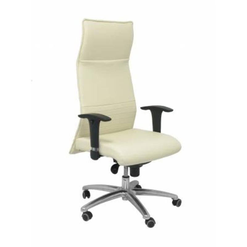 Sillón Albacete XL similpiel crema hasta 160kg