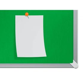 Tablero de anuncios nobo impression pro fieltro verde formato panoramico 40/ 890x500 mm