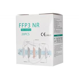 Mascarilla facial ffp3 autofiltrante certificado ce 1463 filtro 5 capas con ajuste nasal filtracion 98%