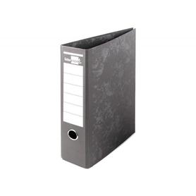AZ08 - Archivador de palanca Liderpapel de 80 mm de lomo tamaño folio cartón compacto de color negro sin rado