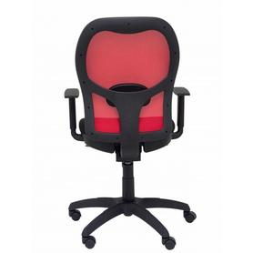 Silla Jorquera malla roja asiento bali negro