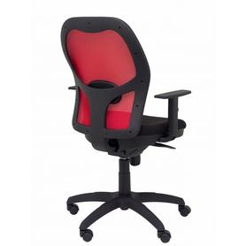 Silla Jorquera malla roja asiento bali negro