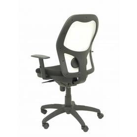 Silla Jorquera malla blanca asiento bali negro