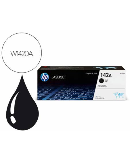 Toner hp 142a laserjet m110 / mfp m140 negro 950 paginas