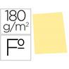 Subcarpeta Gio folio cartulina 180 gr de gramaje color amarillo