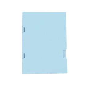 Subcarpeta liderpapel folio azul tres uñeros plastificada 160g/m2