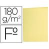Subcarpeta liderpapel folio amarillo pastel 180g/m2 - SC34