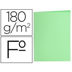 Subcarpeta liderpapel folio verde pastel 180g/m2