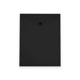 Carpeta liderpapel dossier broche polipropileno din a4 formato vertical con fuelle negro opaco